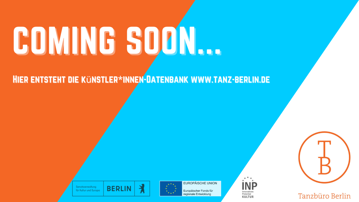 Coming Soon: Hier entsteht die Künstler*innen-Datenbank www.tanz-berlin.de